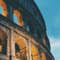 Colosseum Rome, eerste christenen