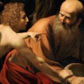 Abraham offer zijn zoon, Caravaggio